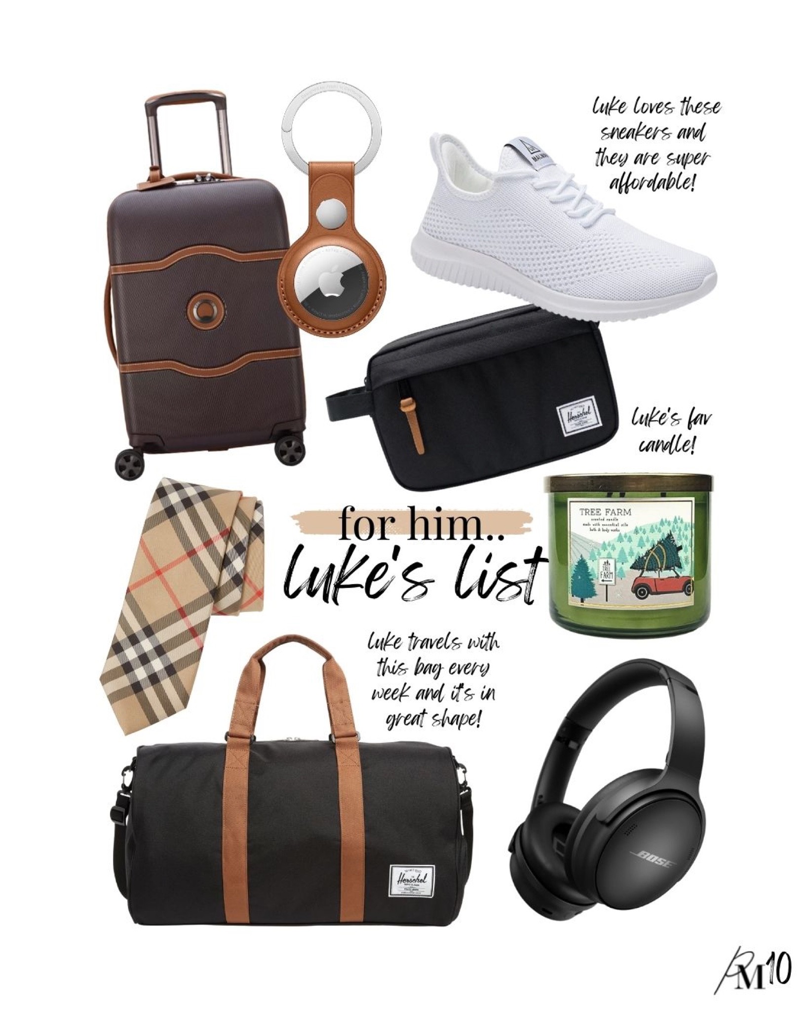 Gift guide for him. Gifts idea for your boyfriend, husband and fiancé. 

#LTKHoliday #LTKunder100 #LTKSeasonal