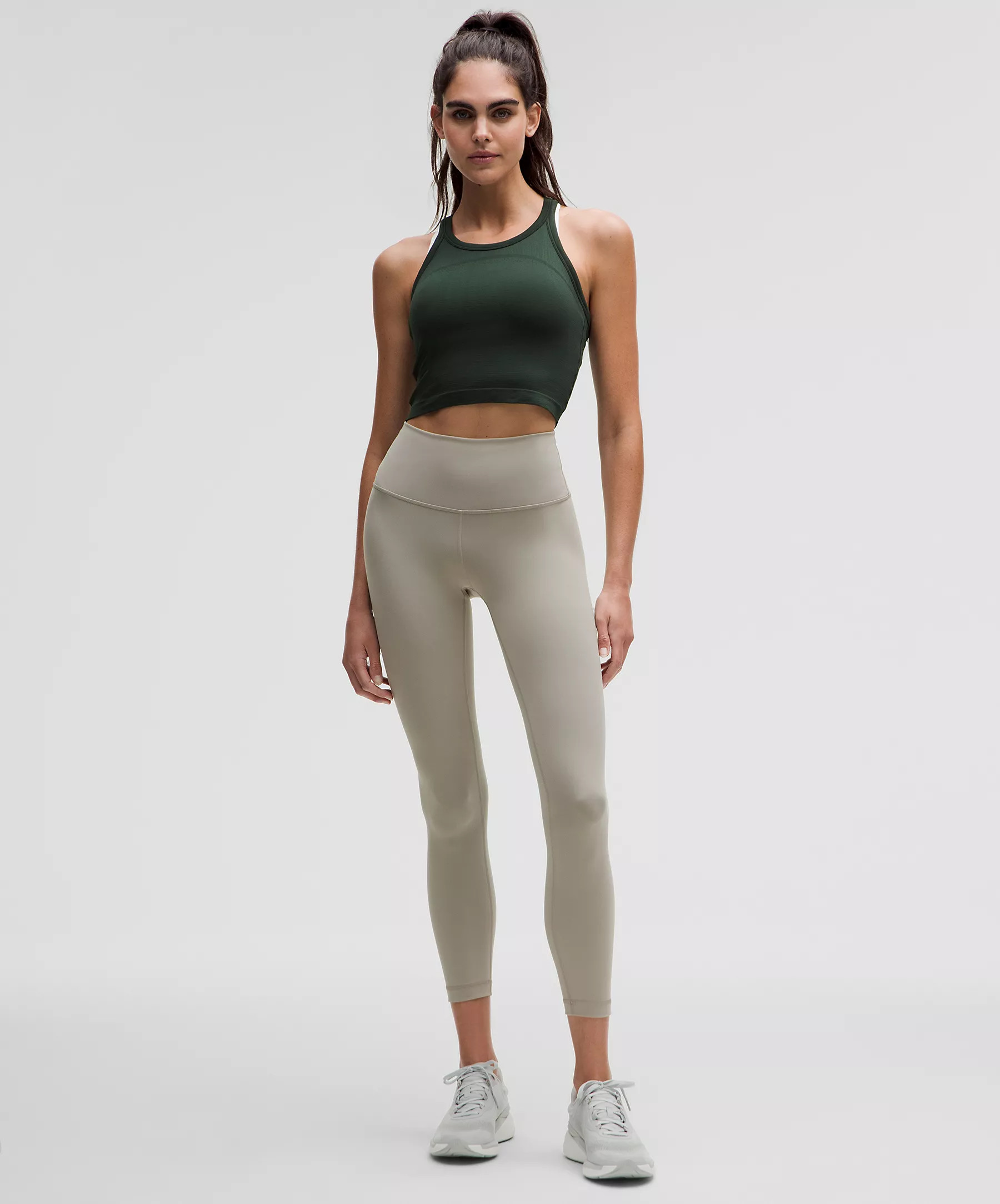 Swiftly Tech Cropped Racerback Tank Top 2.0 | Lululemon (US)
