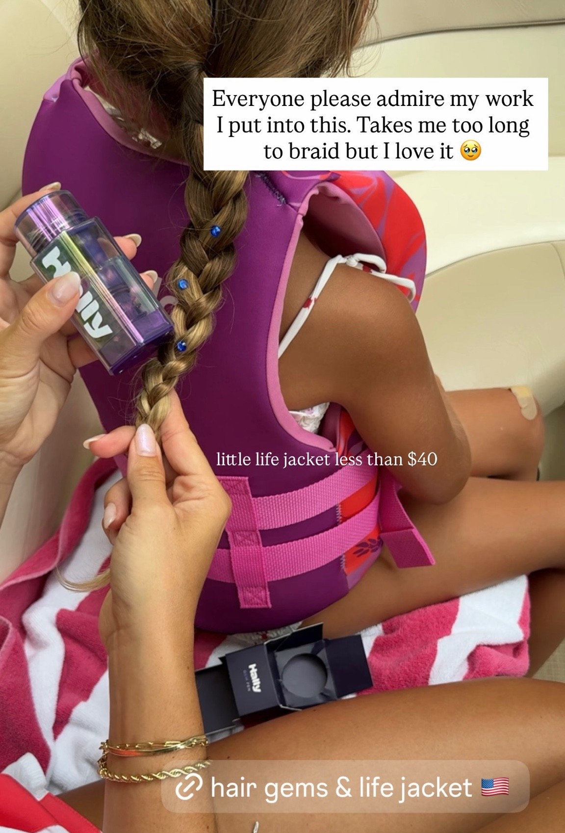Little life jacket less than $40! And these hair gems are so easy and wash out

#LTKKids #LTKSeasonal #LTKSwim
