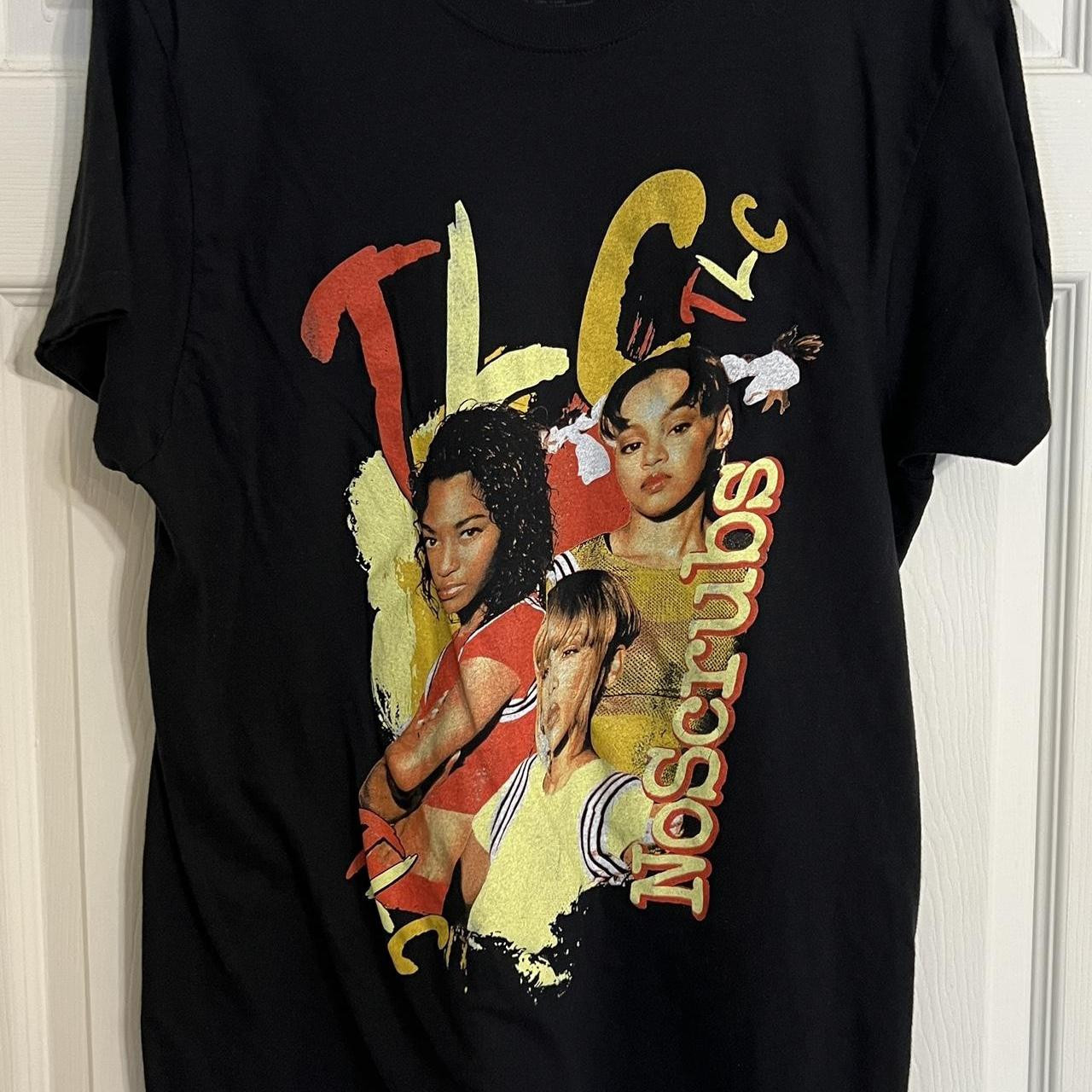TLC Sport Women's T-shirt - Black - L | Depop US