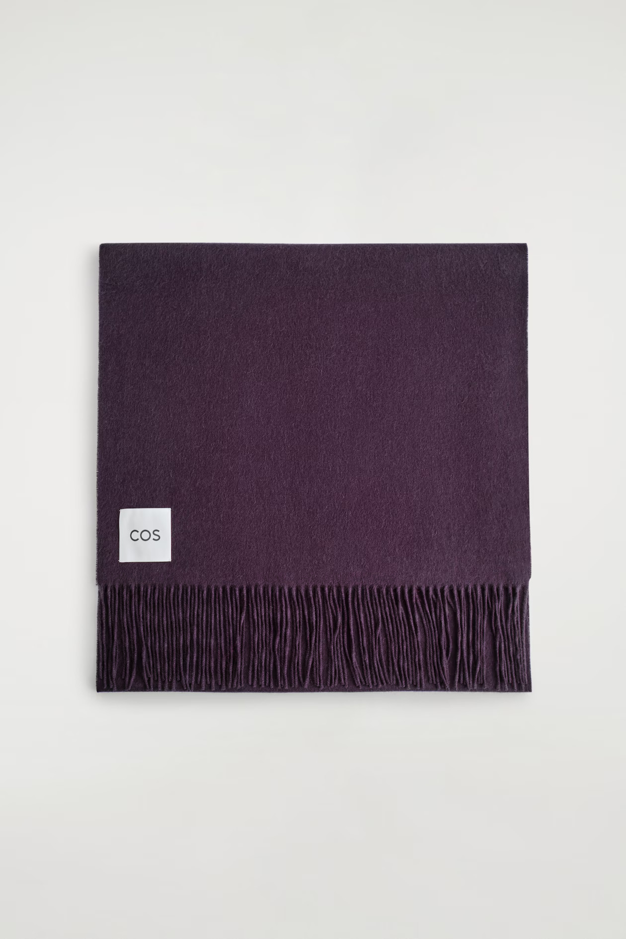 WOLLSCHAL MIT FRANSEN - VIOLETT | COS DE | COS (EU)