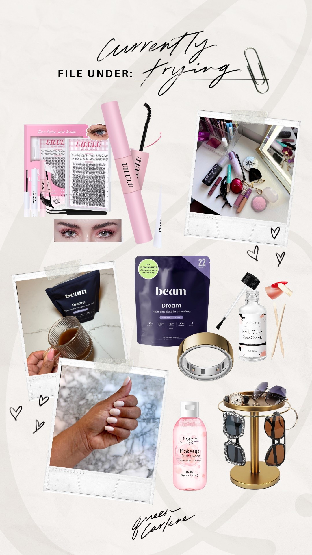 currently trying: some of the things I’m trying right now  featured in my currently carlene newsletter! ♡

#LTKFindsUnder50 #LTKMidsize #LTKActive