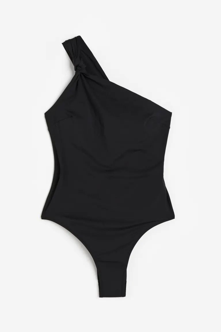 High Leg One-shoulder Swimsuit | H&M (US)
