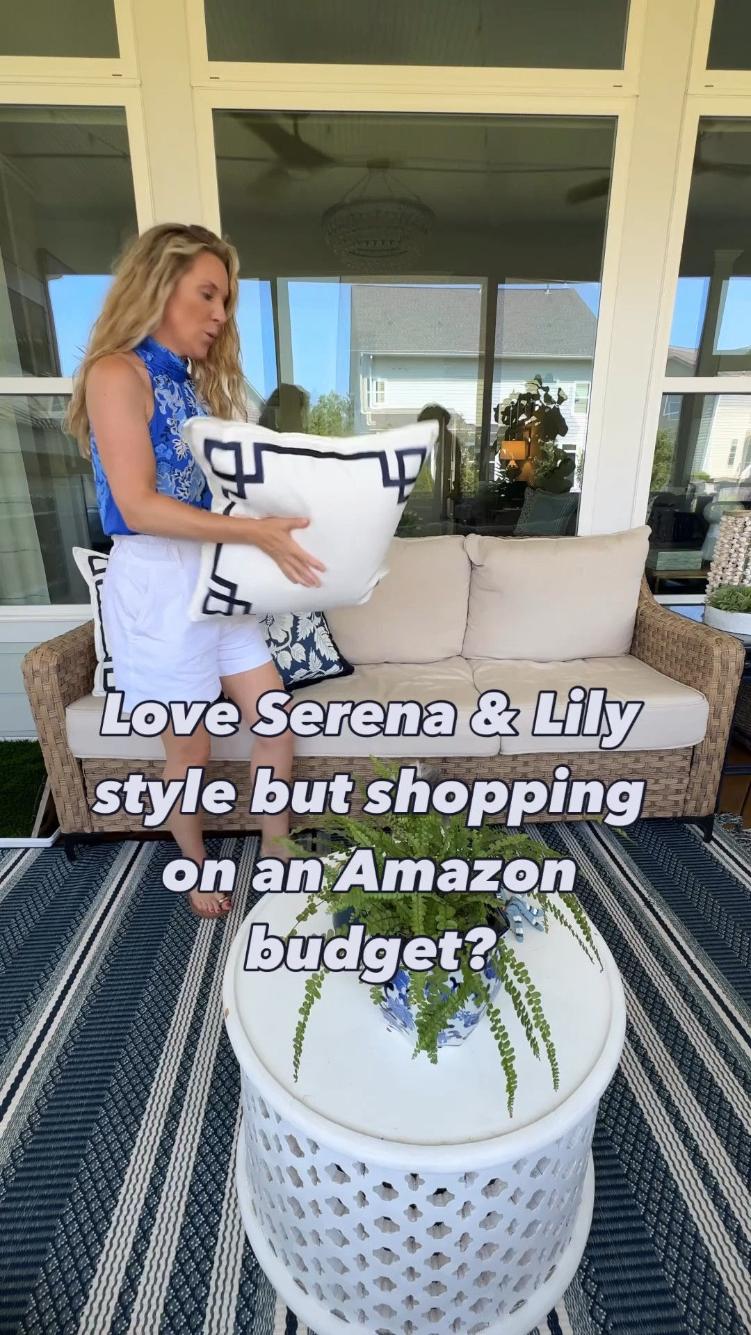 Love the Serena & Lily aesthetic but shopping on a budget? These Amazon home finds give you that high-end coastal look without the designer price. Think rattan, woven textures, and breezy blue-and-white style — all for less. 🌊✨

🛍️ Shop the look now on my LTK!
🛋️ Keywords: affordable coastal home decor, Amazon home finds, Serena & Lily dupes, blue and white decor, coastal grandmother style

#LTKhome #CoastalDecor #AmazonHome #SerenaAndLilyLookForLess #InteriorStyling #BlueAndWhiteDecor #RattanStyle #BudgetFriendlyDecor #HomeInspo

#LTKSummerEdit #LTKHome