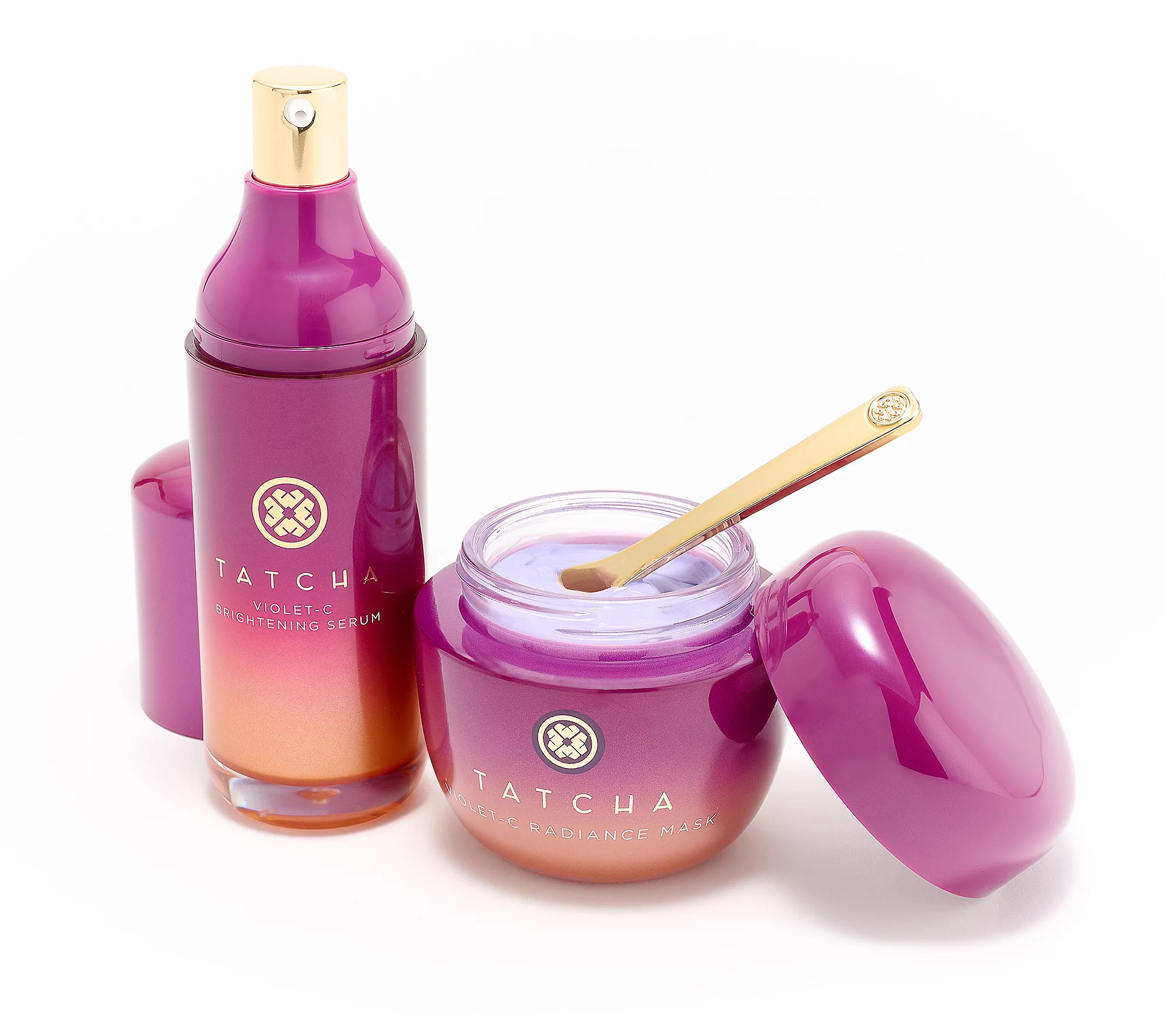 TATCHA Violet C Serum and Violet C RadianceMask 2-Pc Kit | QVC