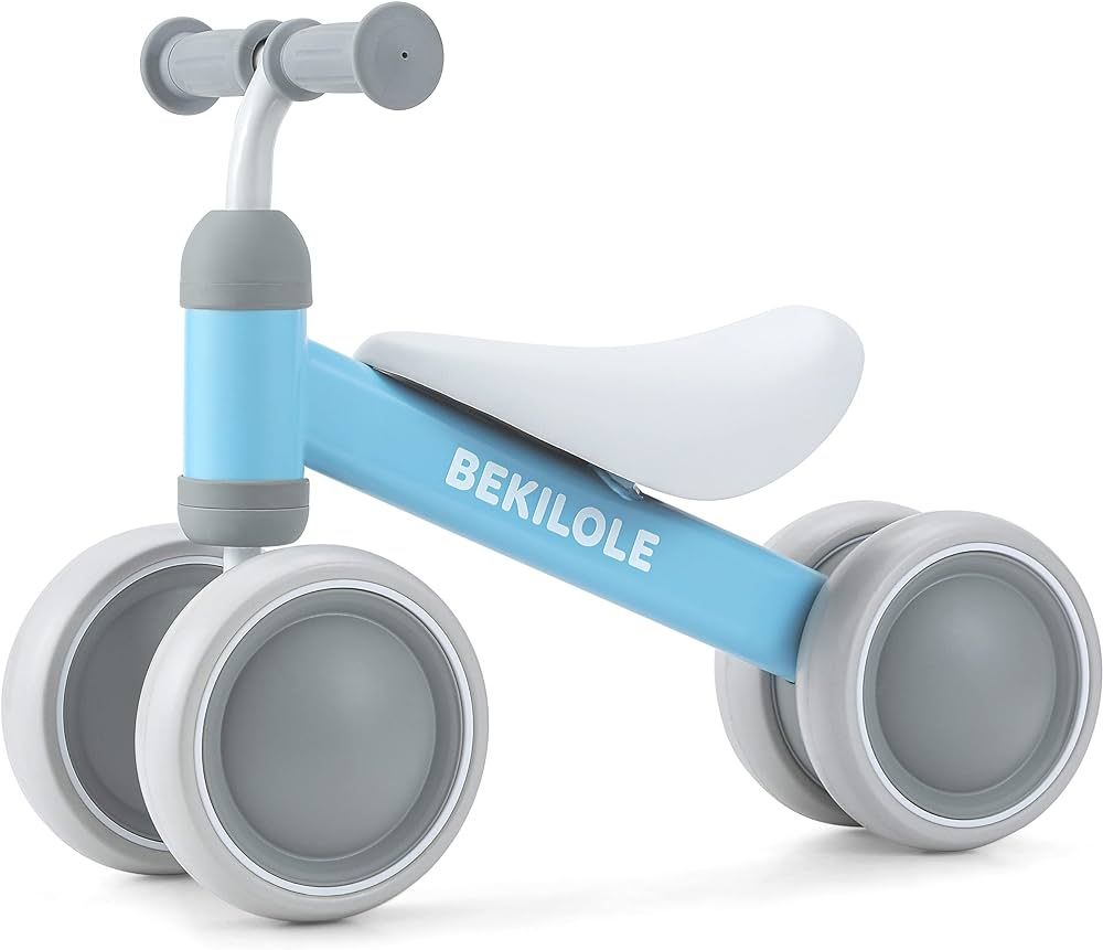 BEKILOLE Balance Bike for 1 Year Old Girl Gifts Pre-School First Bike and 1st Birthday Gifts - Tr... | Amazon (US)
