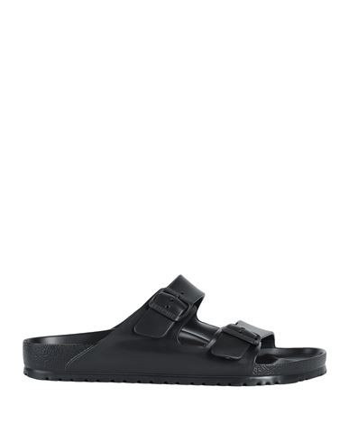 Birkenstock Man Sandals Black Size 8 Rubber | YOOX (US)
