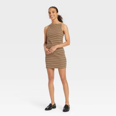Women's Knit Ballerina Mini Dress - A New Day™ | Target
