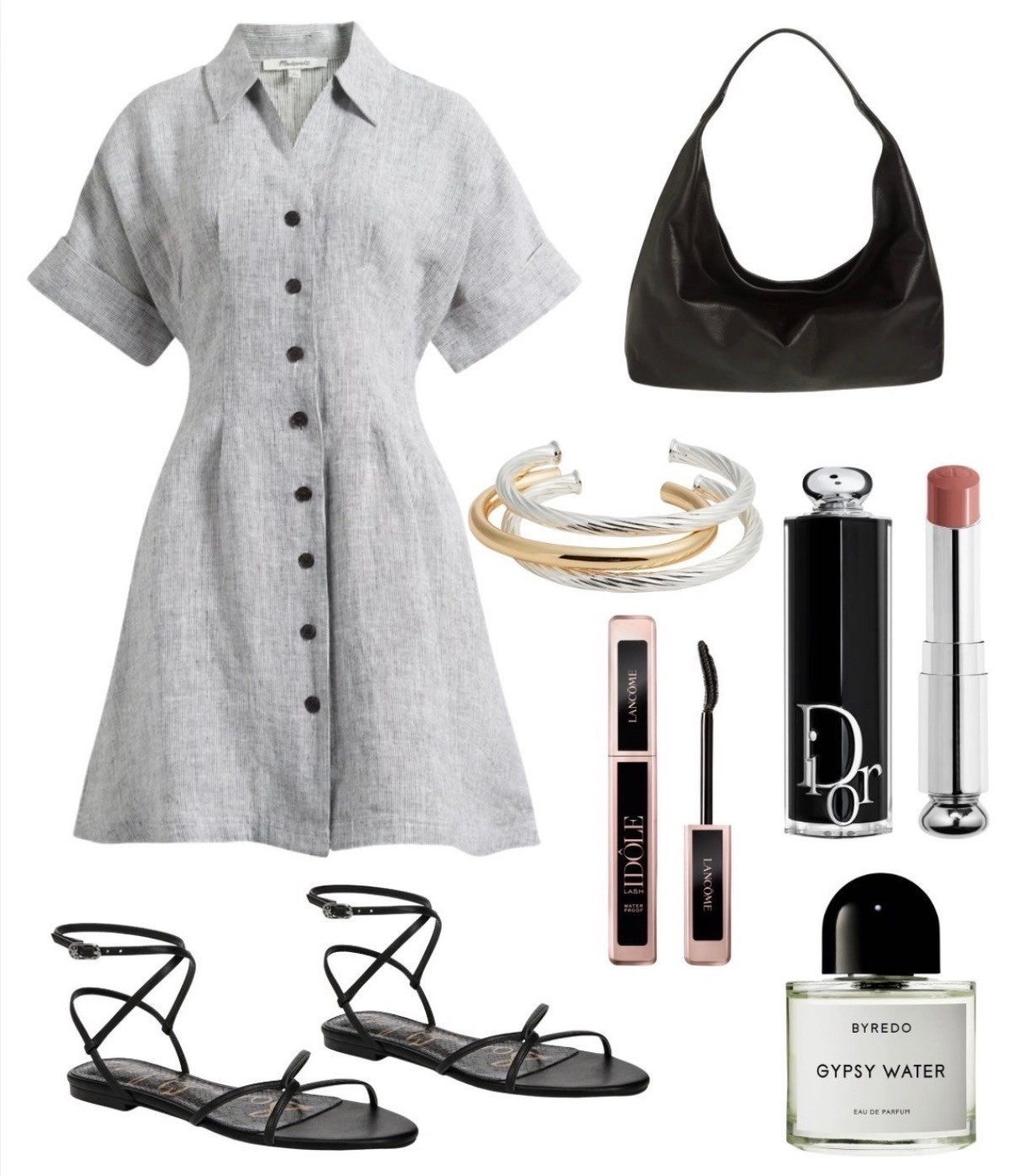 Summer dress
Dress
Black bag 
Sandals
Vacation 

#LTKdayinmylife #LTKSeasonal