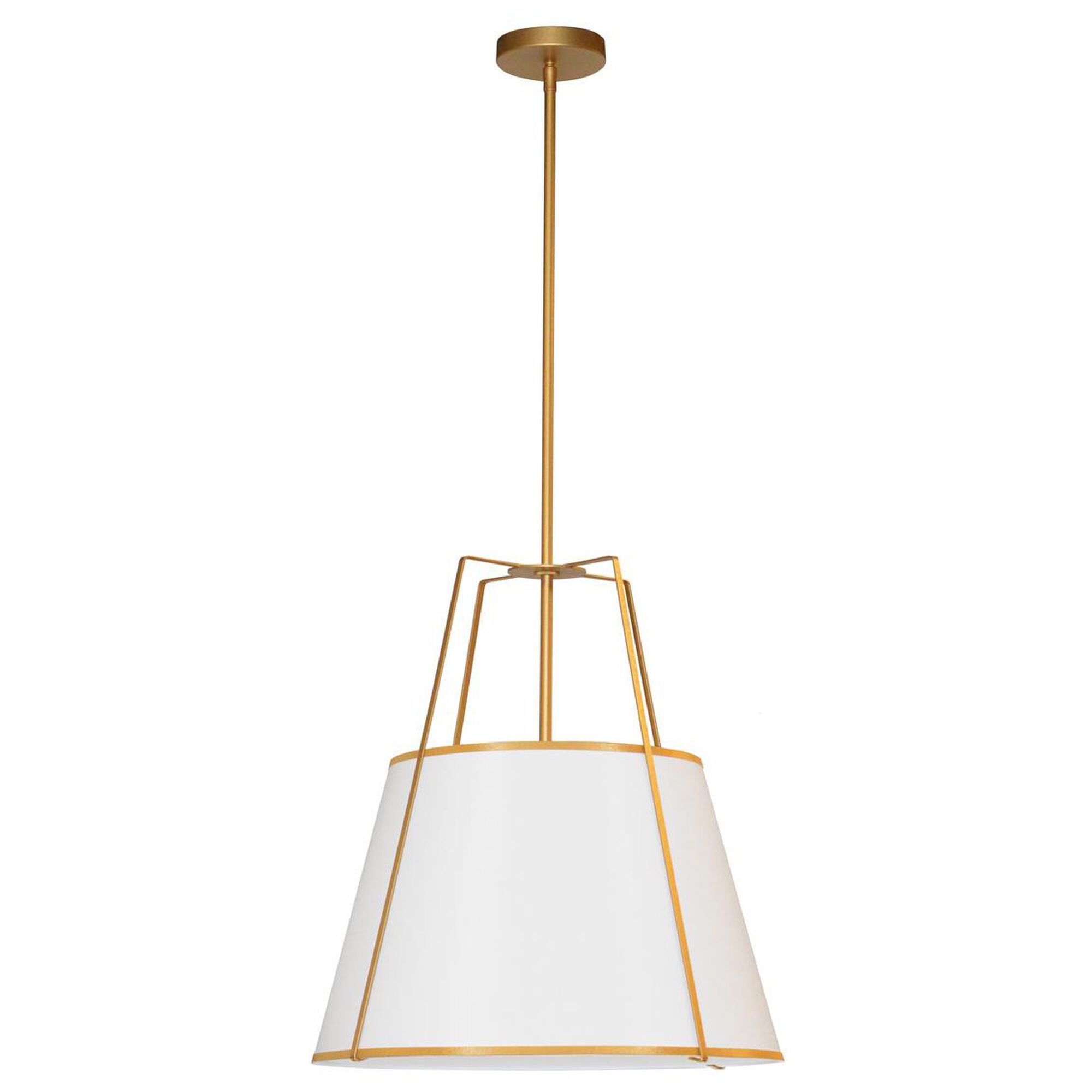 Trapazoid 18 Inch Large Pendant by Dainolite | Capitol Lighting 1800lighting.com