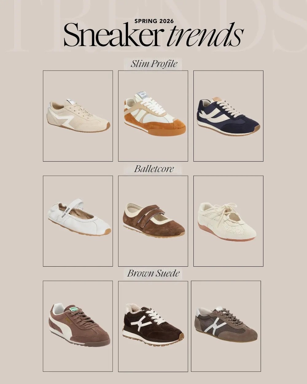 2026 spring sneaker trends 

#LTKSeasonal #LTKOver40