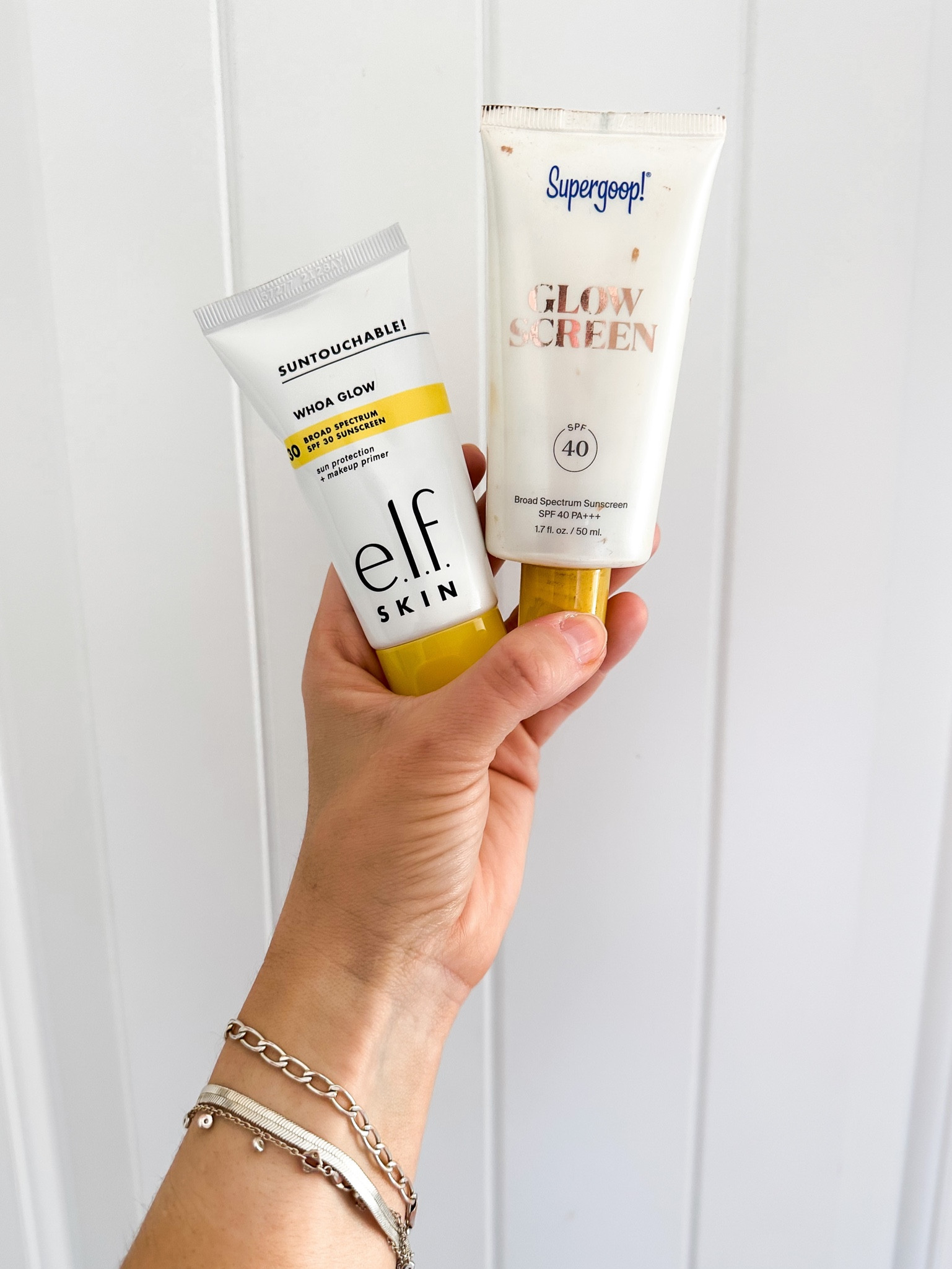 Summer face sunscreen, elf suntouchable, supergoop glow screen 

#LTKbeauty #LTKSeasonal #LTKunder50