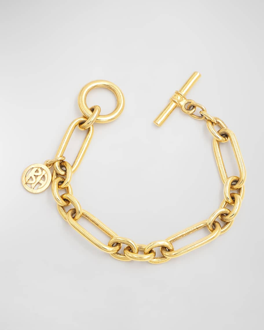 Gold Oval Link Chain Bracelet | Neiman Marcus