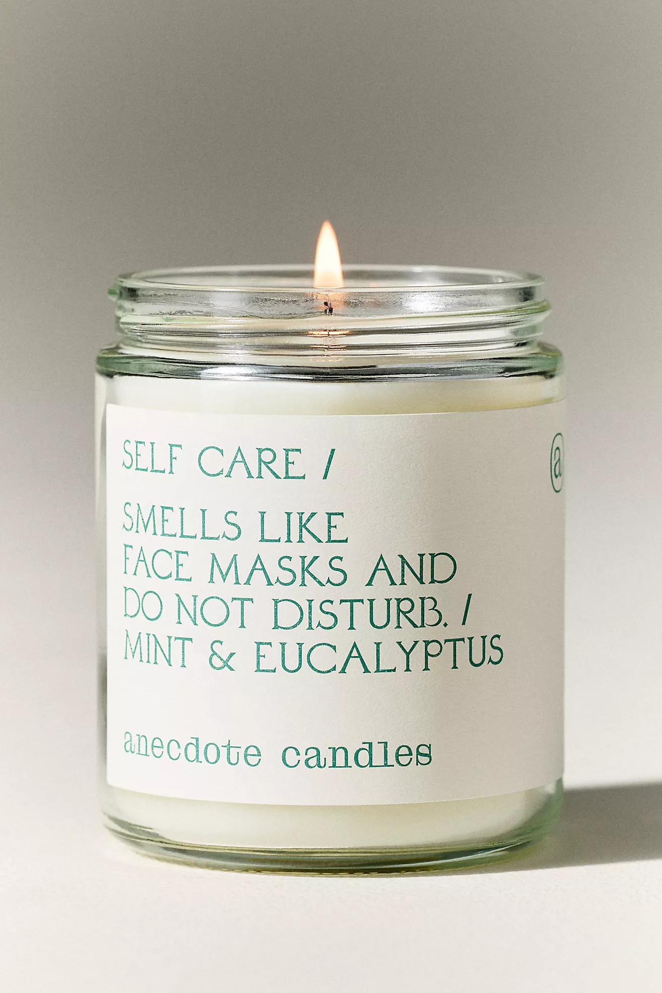 Anecdote Fresh Self Care Glass Candle | Anthropologie (US)