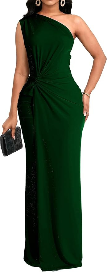 SxClub Formal Dress for Women Cocktail Sexy Bodycon Sleeveless Evening Party Floor Length Long Pr... | Amazon (US)