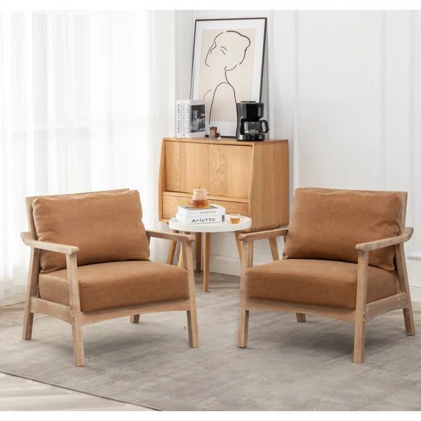 Willbanks Upholstered Armchair (Set of 2) | Wayfair North America