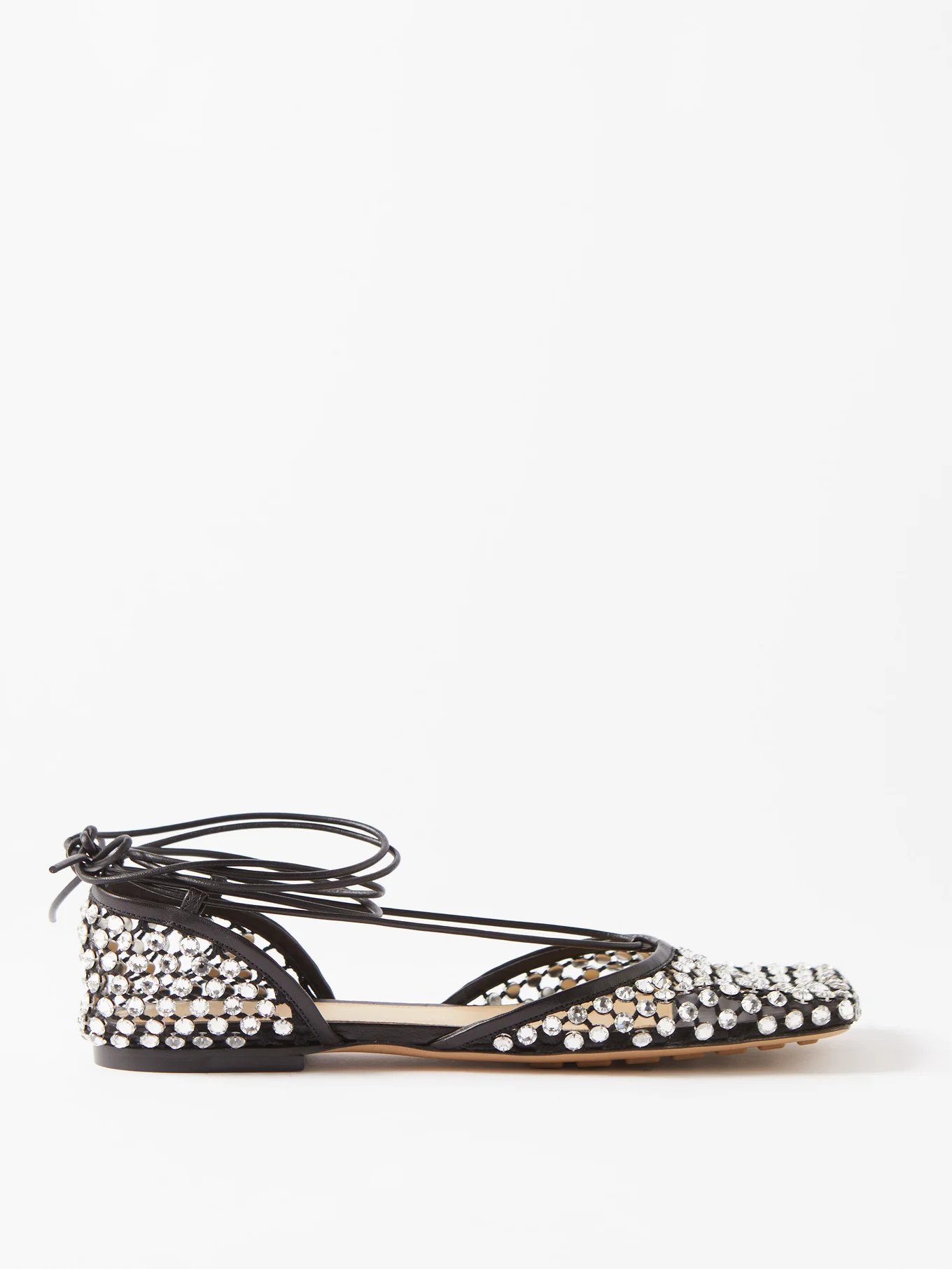 Sparkle Stretch leather flats | Bottega Veneta | Matches (APAC)