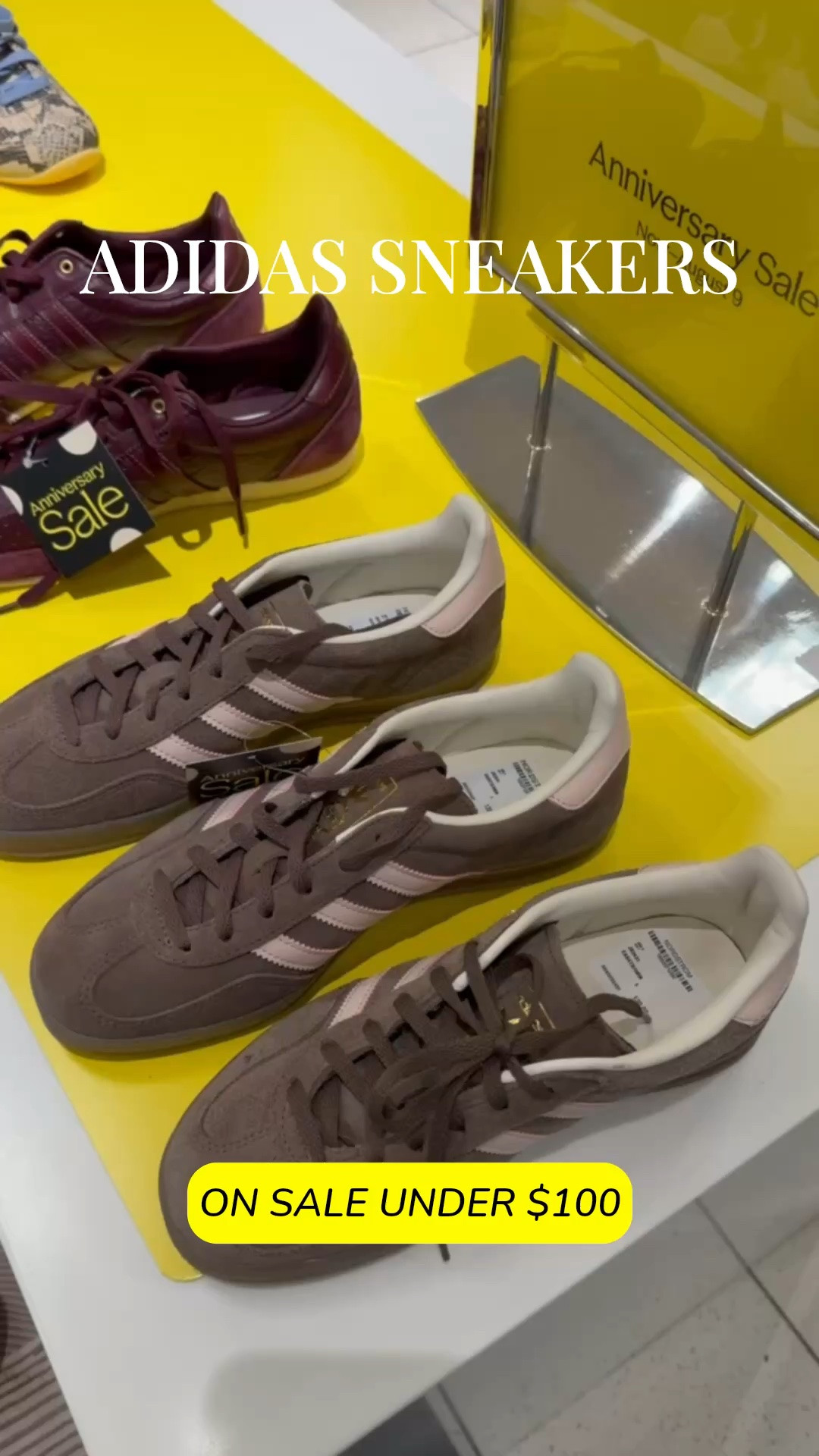 Adidas sneakers are part of the Nordstrom anniversary sale — fully stocked 

Adidas gazelle 
Adidas Japan low top 

Both under $100 

Nsale / sneakers / lifestyle shoes / sporty chic

#LTKSaleAlert