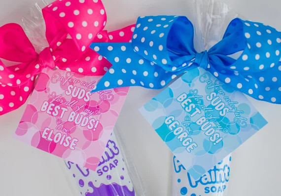 Colorful Suds for My Best Buds PERSONALIZED Valentine's | Etsy | Etsy (US)