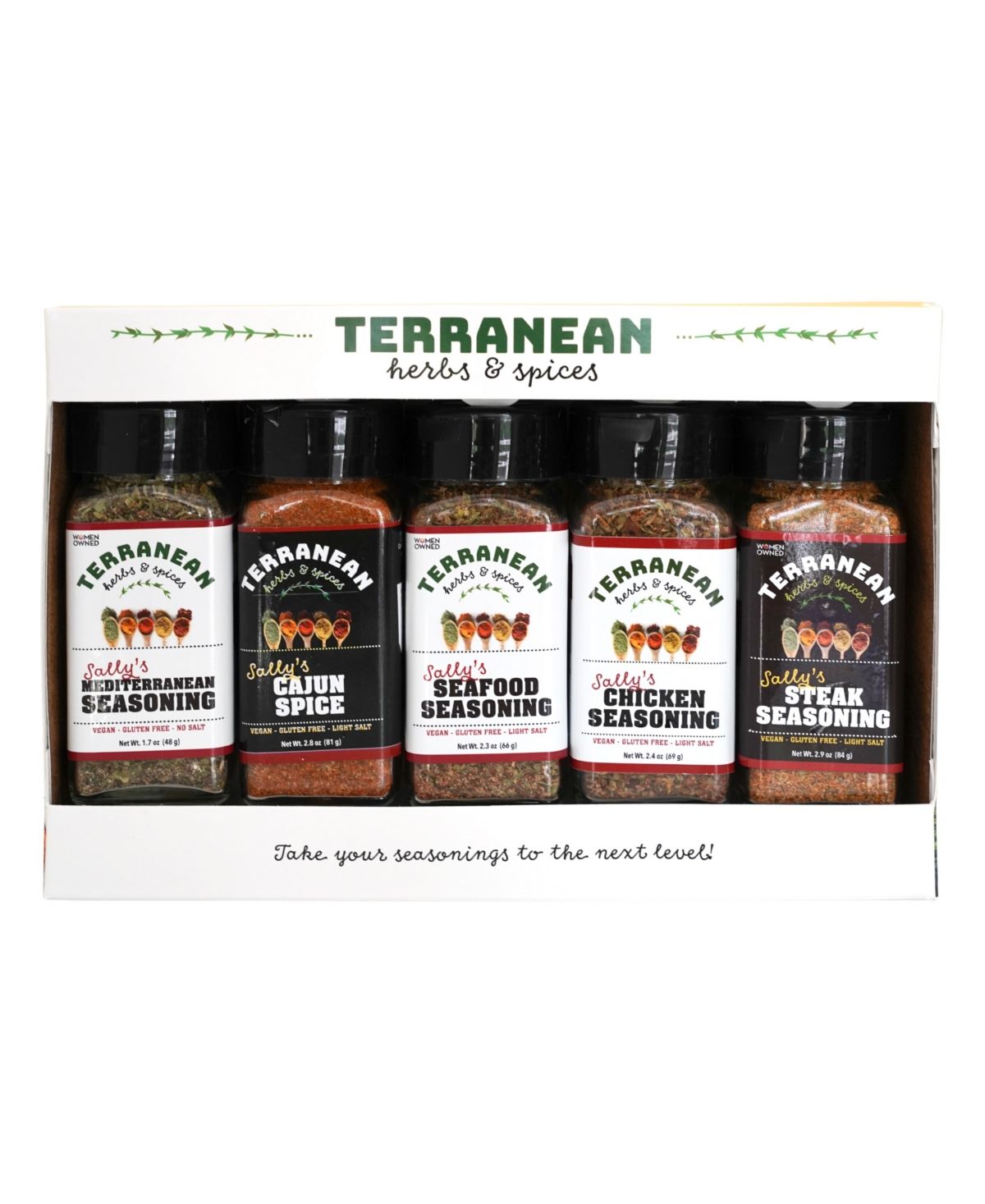 Terranean Herbs Spices Mediterranean Seasonings Gift Set, 5 Pack | Macys (US)