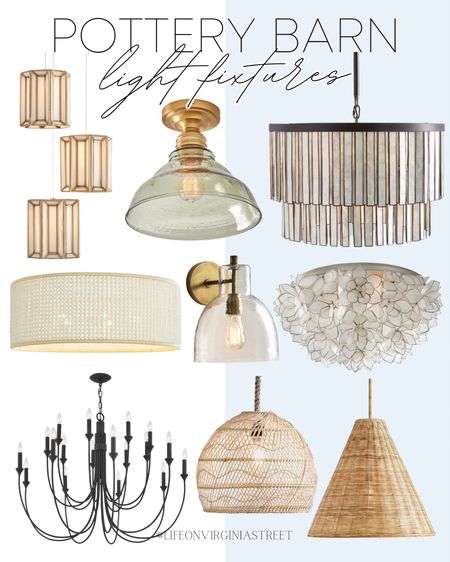 Pottery Barn Light Fixtures! I am loving all of these! Light fixtures are a great way to add a flare to any space!

Chandeliers, coastal home, rattan light fixture, coastal light fixture, pottery barn home, pendant light, sconce

#LTKhome #LTKfamily #LTKstyletip