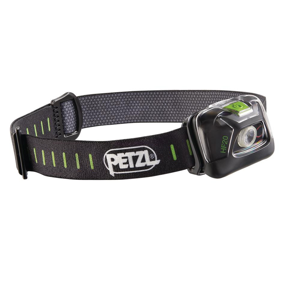 Petzl HF20 300 Lumens Standard Headlamp Lighting in Red Light, Blacks | The Home Depot