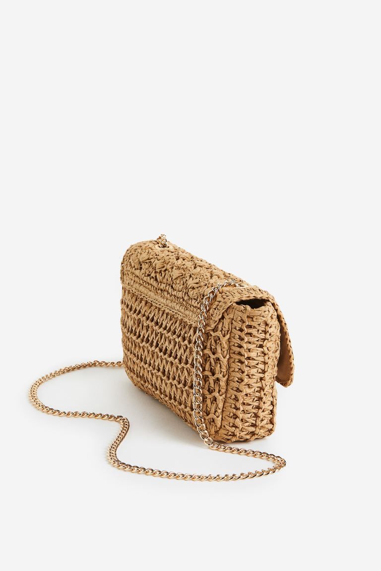 Straw shoulder bag | H&M (UK, MY, IN, SG, PH, TW, HK)