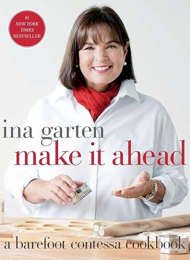 Make It Ahead: A Barefoot Contessa Cookbook     Hardcover – October 28, 2014 | Amazon (US)