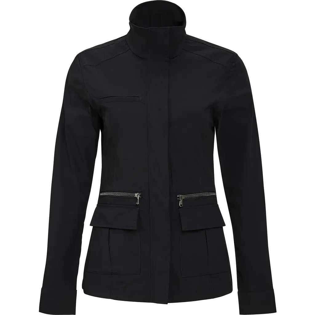 Anatomie Kenya Cozy Fleece-Lined Jacket in Black at Nordstrom, Size X-Small | Nordstrom