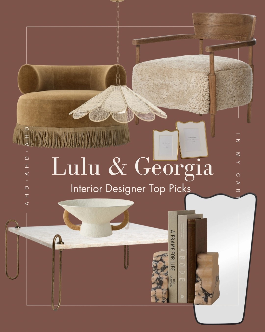 So much earthy texture in this Lulu & Georgia round-up! Modern organic with a little AHD edge🖤 P.S. this fringe swivel…are we joking?!🤤

#modernorganic #swivelchair #velvetaccentchair #accentchair #sherpa #scalloped #coffeetableideas 

#LTKSaleAlert #LTKHome #LTKmomlife