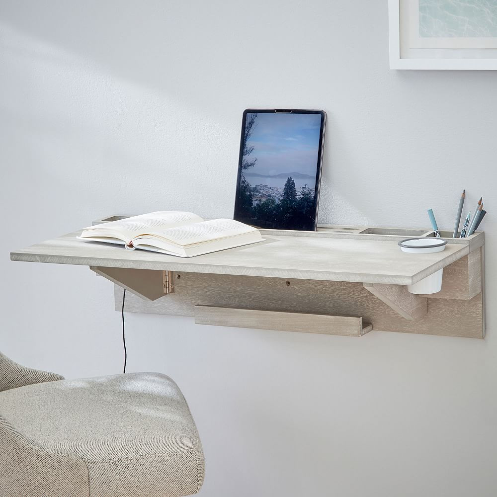 Usb Wall Desk (31.5") | Pottery Barn Teen