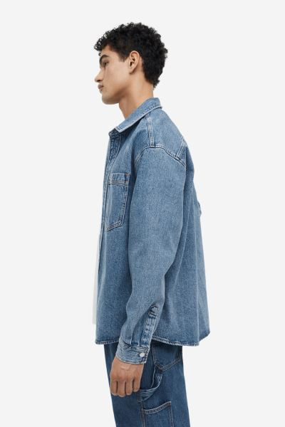 Regular Fit Denim Overshirt | H&M (US + CA)