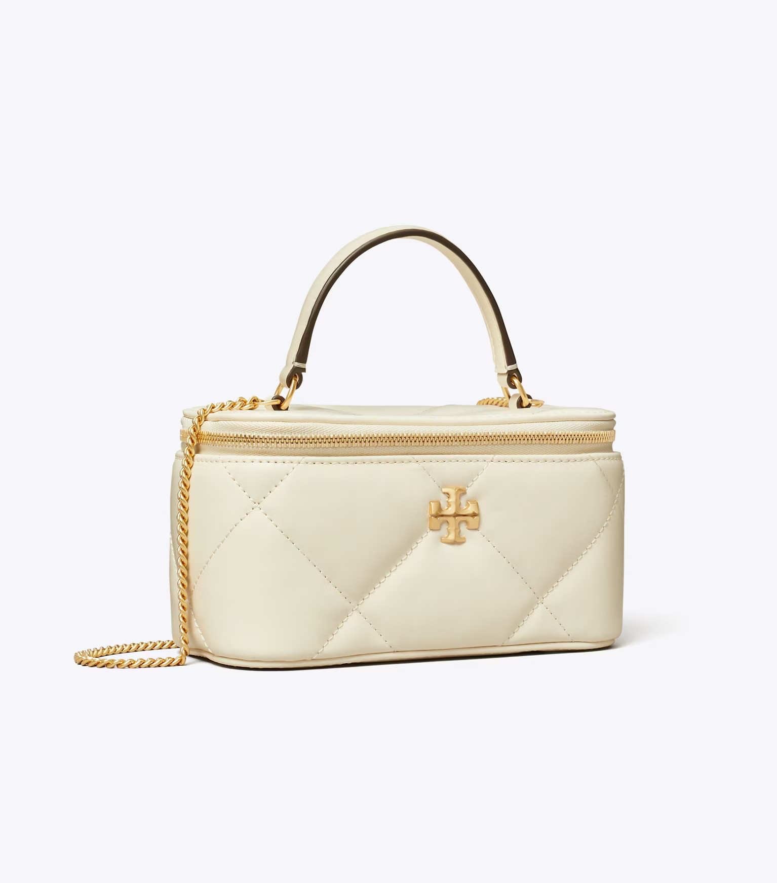 KIRA DIAMOND QUILT VANITY CASE | Tory Burch (US)