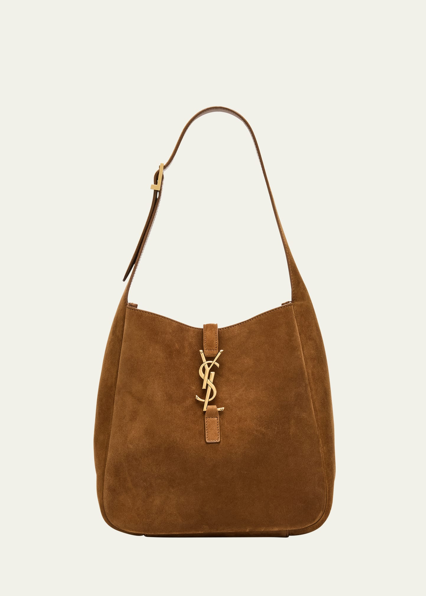 Saint Laurent Le 5 A 7 Small YSL Suede Shoulder Bag | Bergdorf Goodman