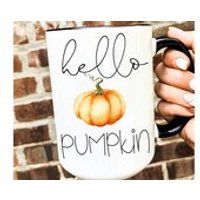 Pumpkin mug, hello pumpkin, pumpkin decor, fall mug, fall decor mug, fall coffee mug, autumn mug, halloween mug, halloween coffee mug, fall | Etsy (US)