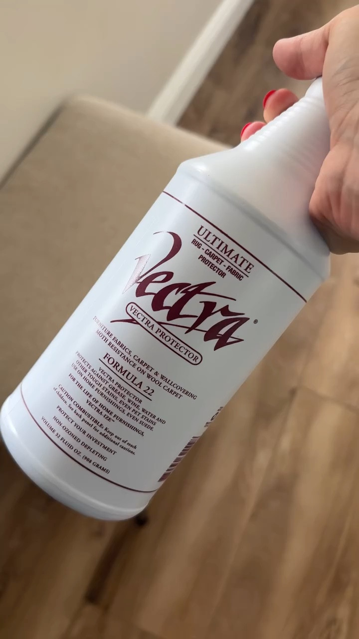 You NEED THIS!! #amazonmusthaves whether you have pets, kids, or just messy houseguest, you need this. It makes any fabric waterproof and stain repellent. FOLLOW ME FOR MORE!