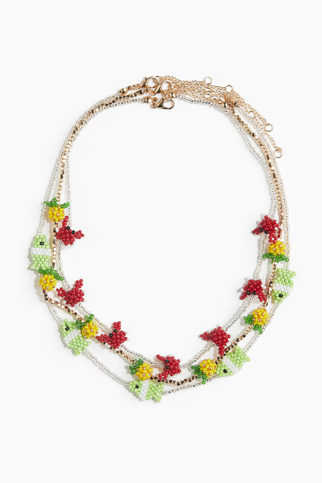 3-Pack Beaded Necklaces | H&M (US + CA)