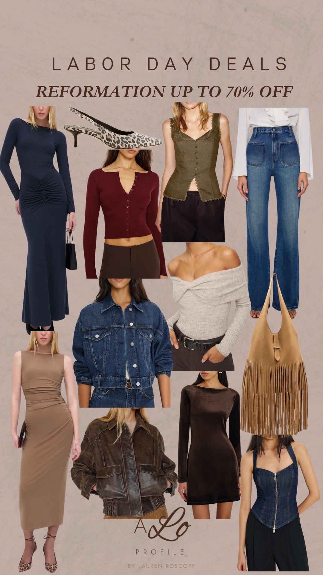 Labor Day Sales👏reformation up to 70% off all weekend long!

#LTKootd #LTKSaleAlert