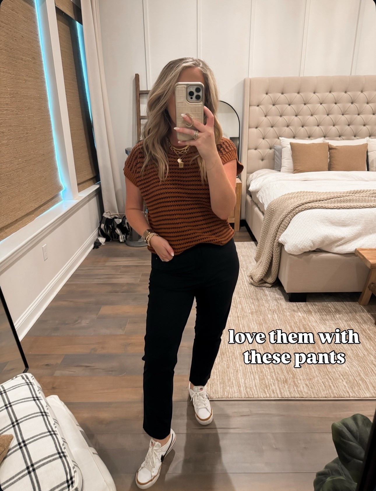 Amazon fashion Amazon finds workwear teacher outfit pants size small sweater top size small

#LTKFindsUnder50