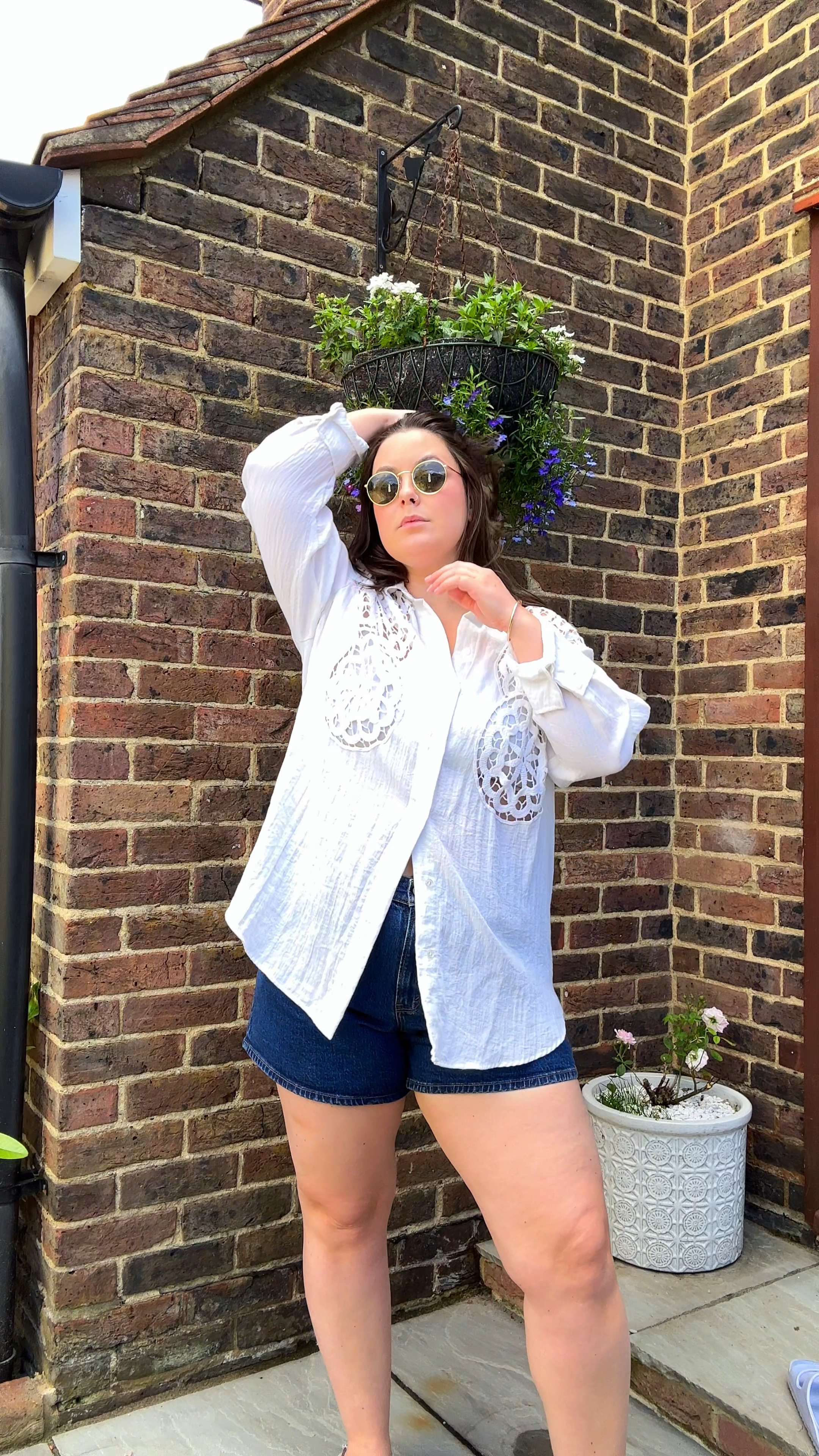 Denim shorts of DREAMS for the curvy girls 🩳 

#LTKsummer #LTKplussize #LTKmidsize