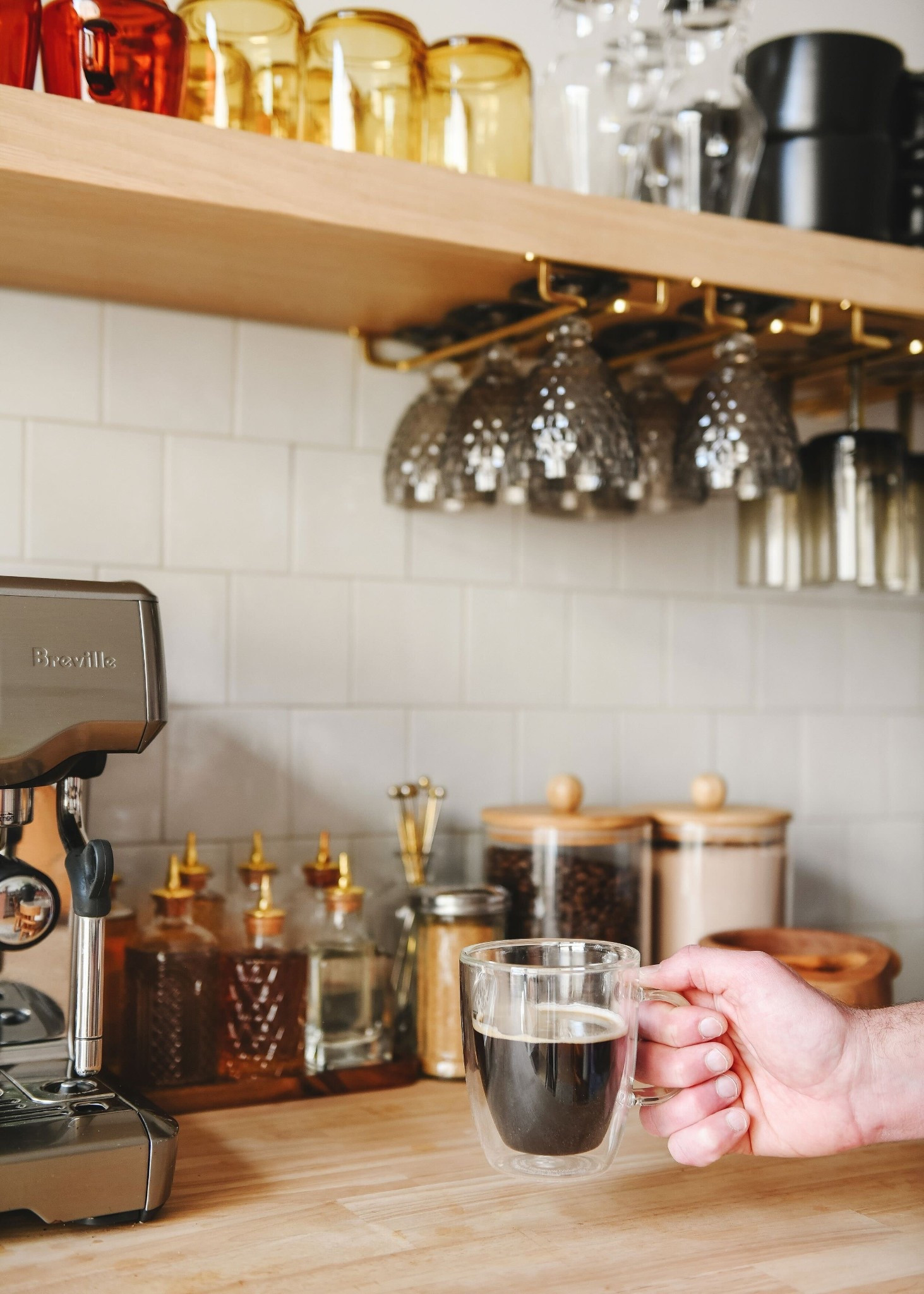 Our recently completed pantry renovation was just the motivation we needed to decant all of Kim‘s favorite sugar-free syrups into bitter bottles and get the whole set up looking proper and accessible￼

#LTKHome