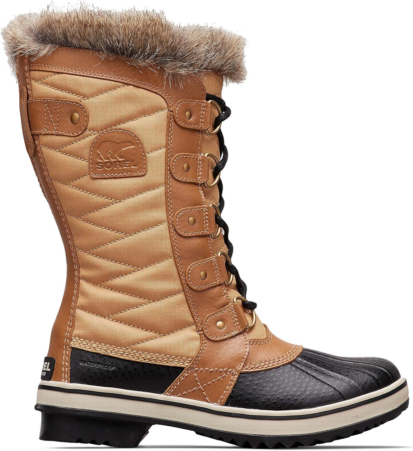 SOREL - Women's Tofino II Waterproof Insulated Winter Boot with Faux Fur Cuff | Amazon (US)
