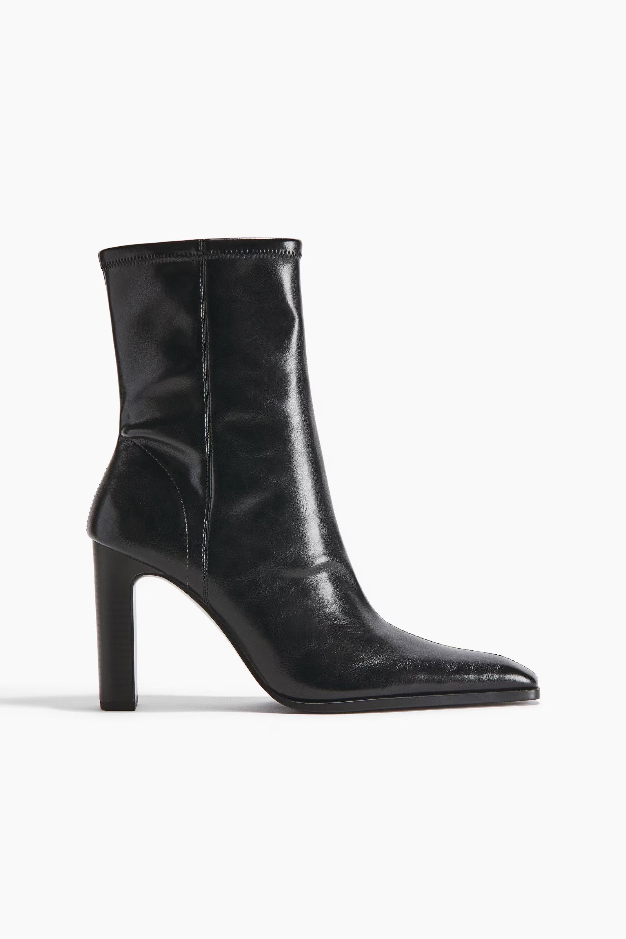 Heeled sock boots | H&M (UK, MY, IN, SG, PH, TW, HK)