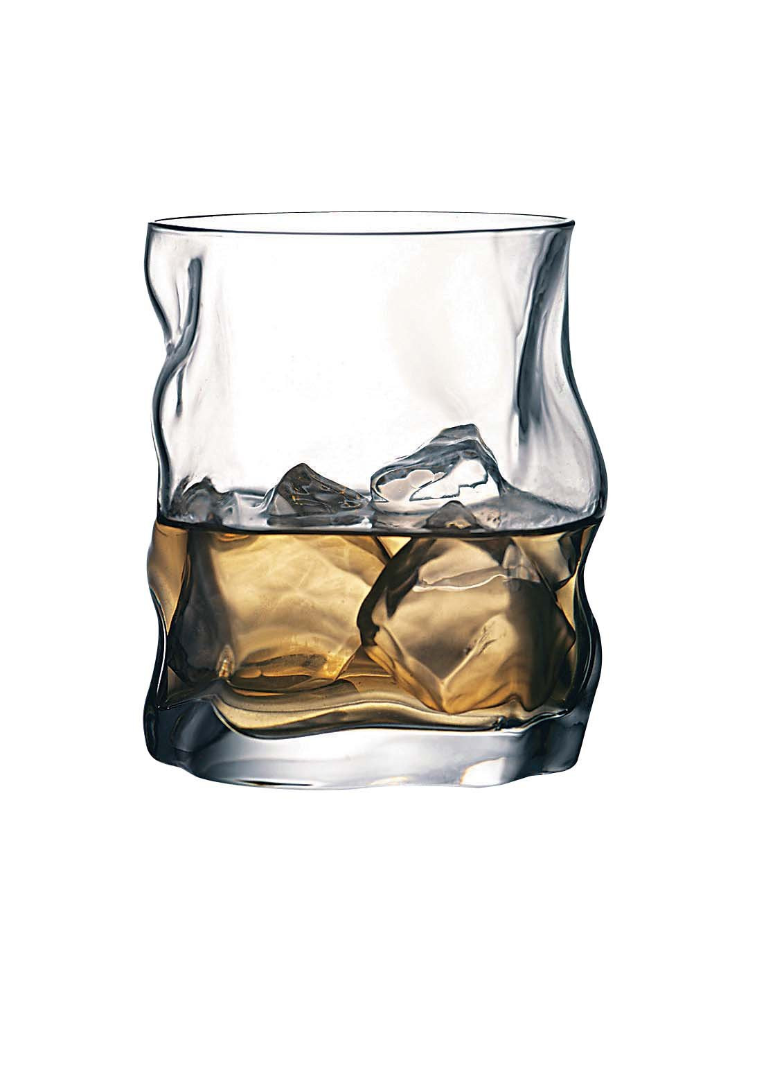 Bormioli Rocco Sorgente Whisky Glasses Set of 2 420ml Unique Design | Amazon (UK)