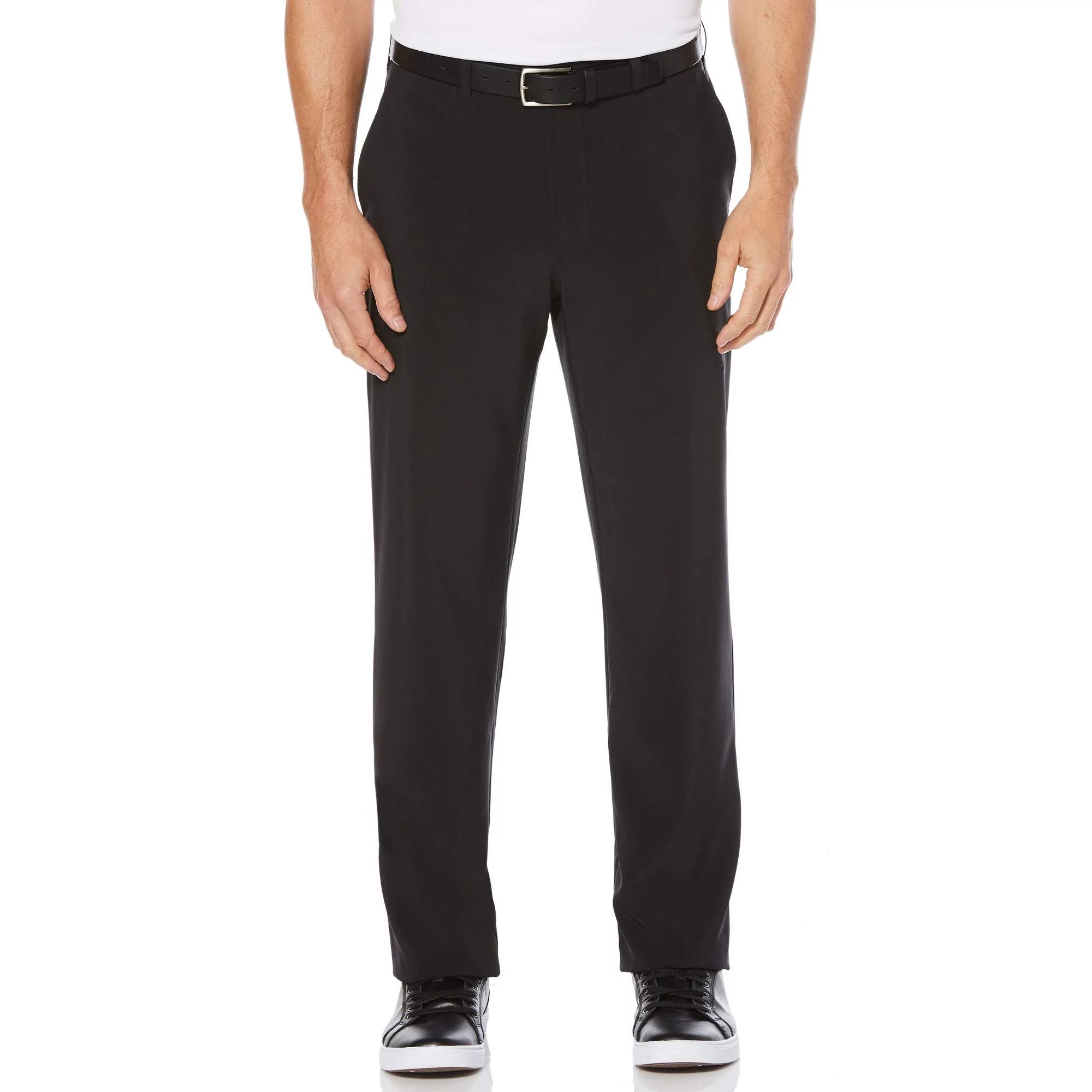 Ben Hogan Performance Men's Solid Active Flex Waistband 4-Way Stretch Flat-Front Golf Pant | Walmart (US)