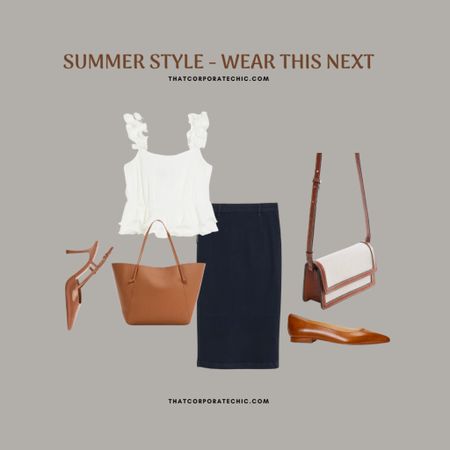 Summer style 

#LTKworkwear #LTKstyletip #LTKitbag