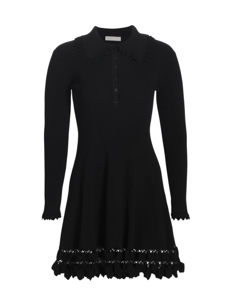 Cybil Rib-Knit Minidress | Saks Fifth Avenue