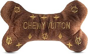 Dog Diggin Designs Runway Pup Collection | Unique Squeaky Parody Plush Dog Toys – Prêt-à-Port... | Amazon (US)