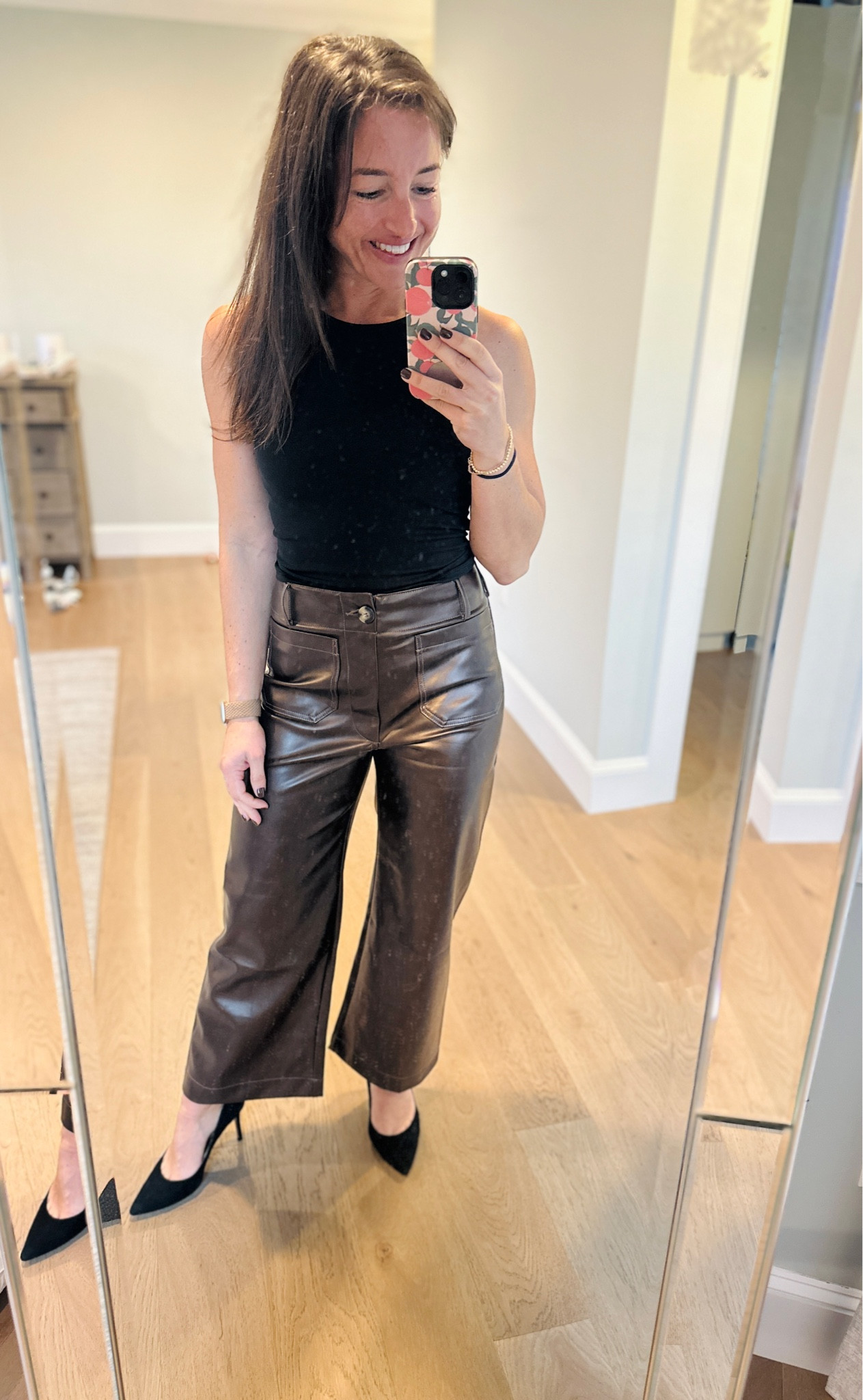 Another fav find from Anthropologie and part of the sale! These pants have a holiday vibe either for a Christmas party or even an elevated Thanksgiving Day! Paired with a high neck tank and heels! 

#LTKSeasonal #LTKHoliday #LTKSaleAlert