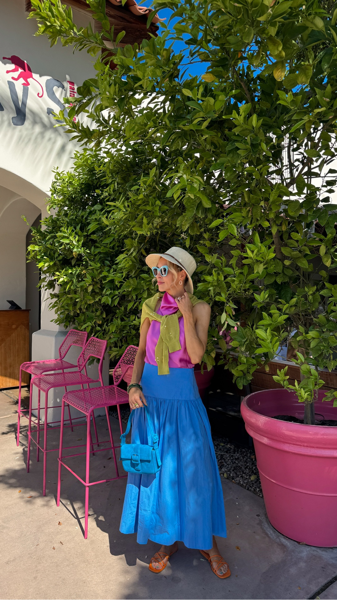 Pops of color from Zara  

#LTKootd #LTKTravel #LTKOver40